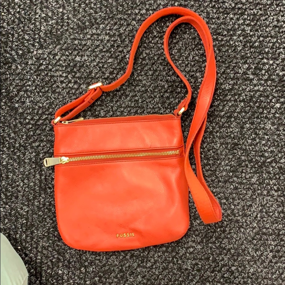 Fossil across body purse